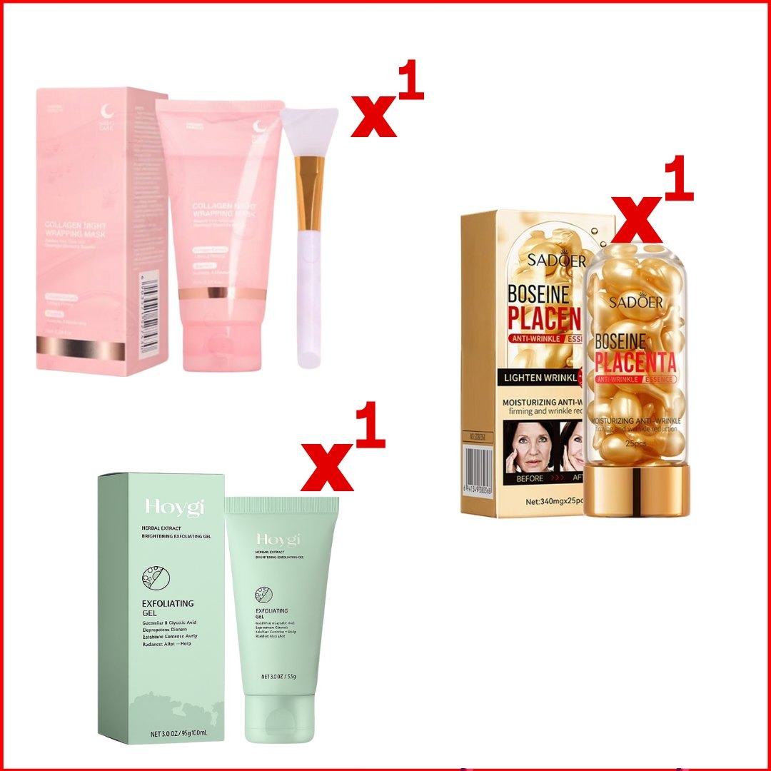 Relief set - one complete collagen glow routine